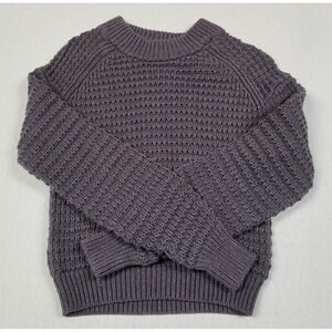 Universal Thread Dark Gray Knit Pullover Sweater Long Sleeve Women's Size XS